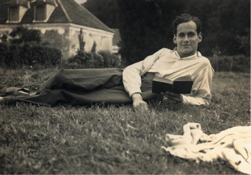 Schwartz at his family's country house in Autouillet, France Family Archives 