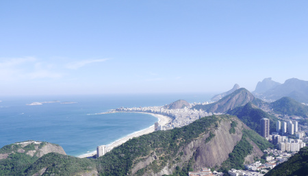 One of Rio’s coast lines courtesy G S Shivaprasad