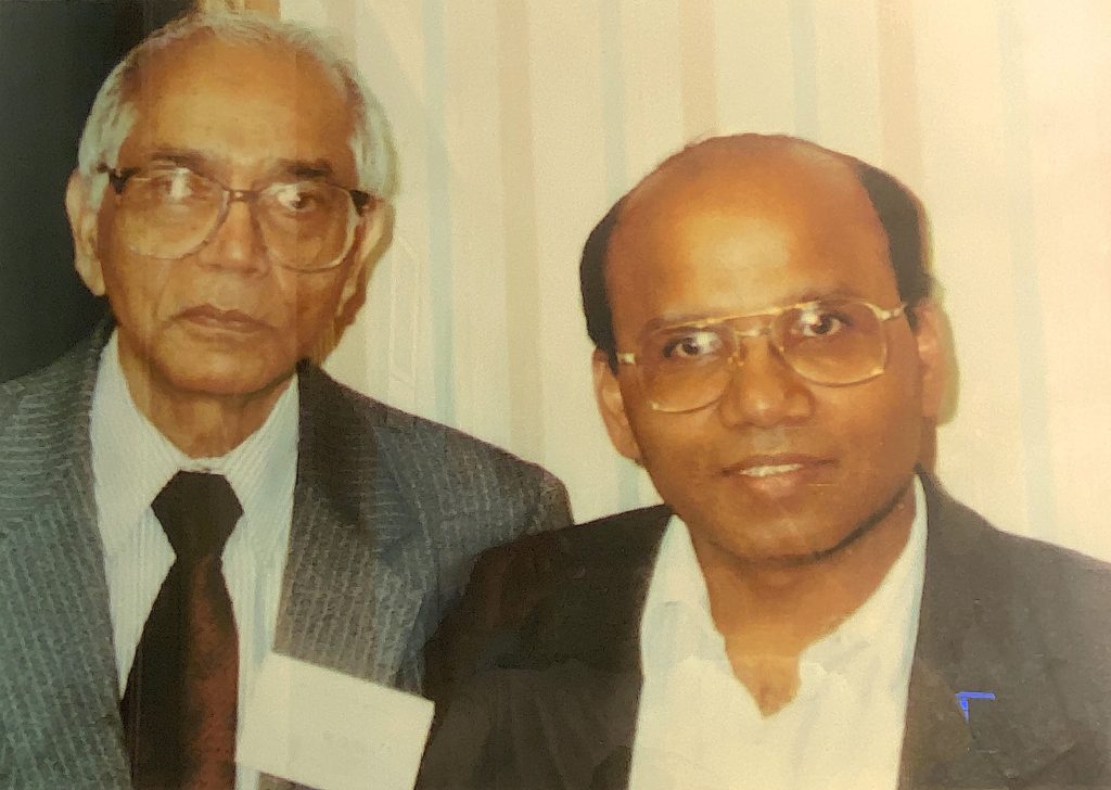  Anil Bera with Dr. Rao