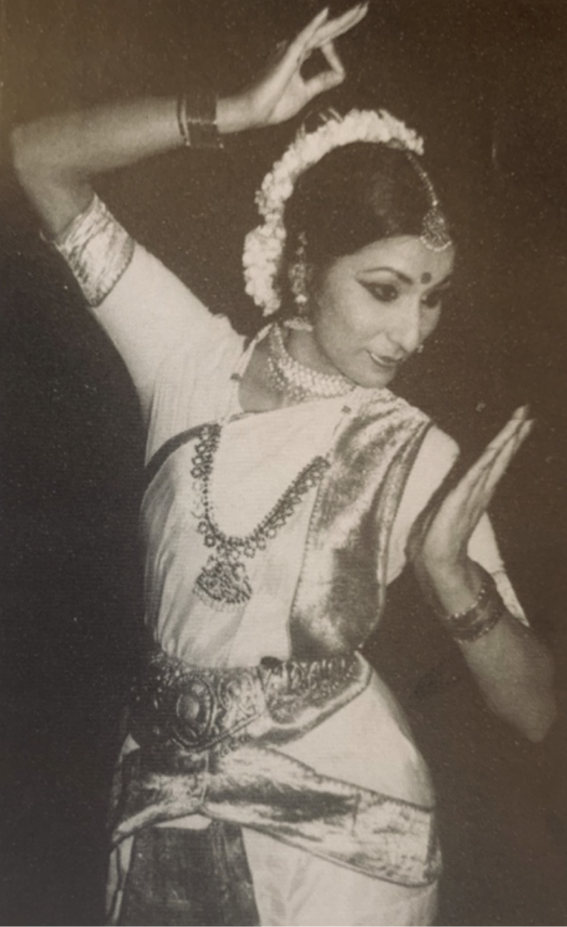 Tejaswini Rao in a performance