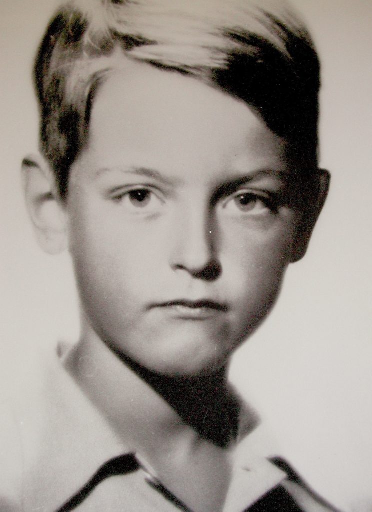  David Mumford as a young boy