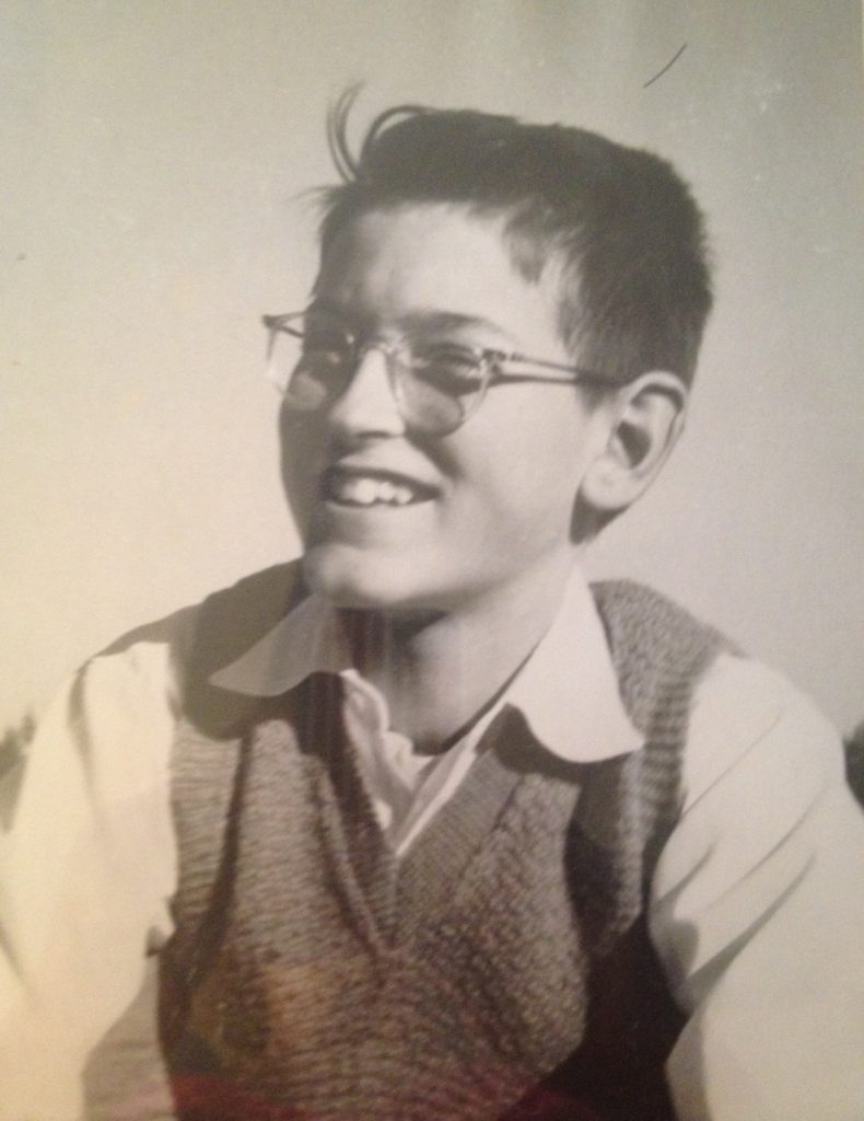 David Mumford during his school days