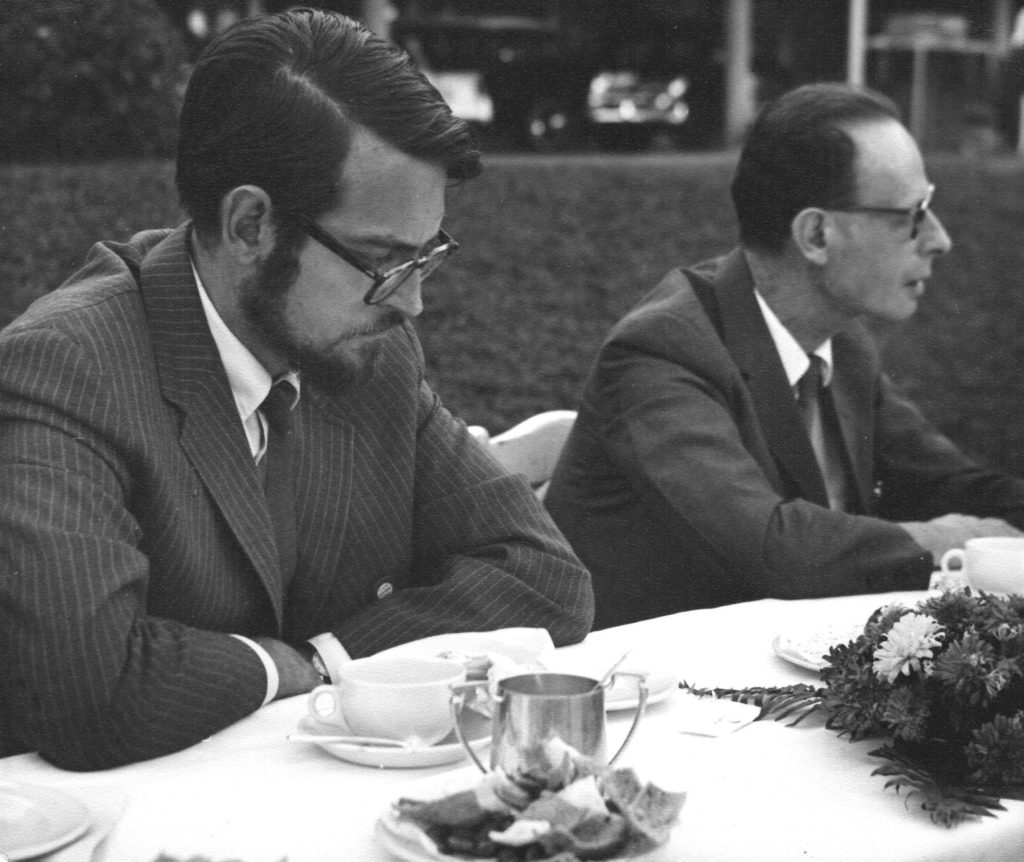 With André Weil, International Colloquium on Algebraic Geometry in 1968