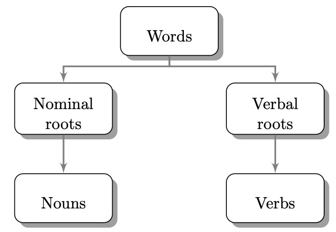 Figure C: Division of words.