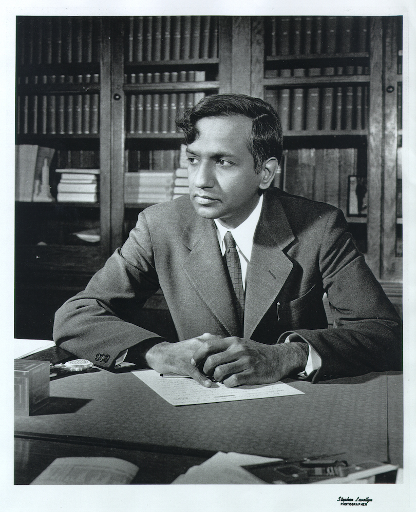 S.Chandrasekhar as a young faculty member at the University of Chicago