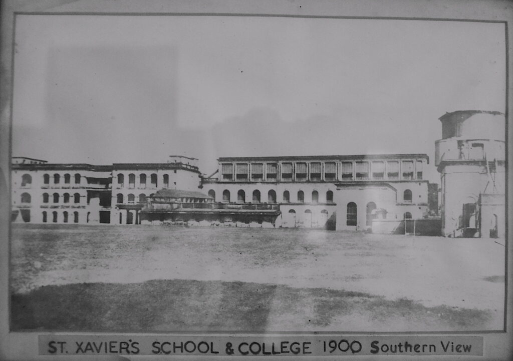 St. Xaviers College during the time of Fr. Lafont
