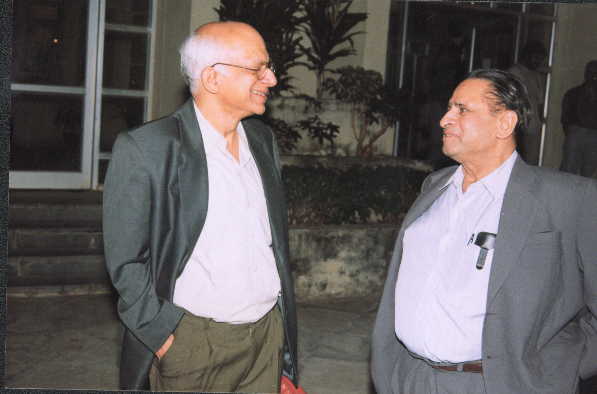 With Sreeram S. Abhyankar