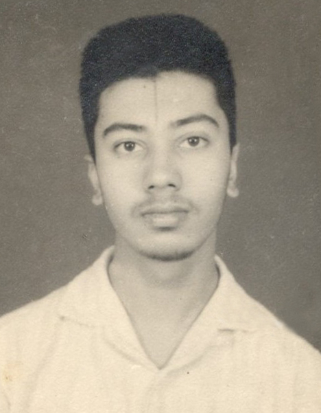 M.D. Srinivas during his college days