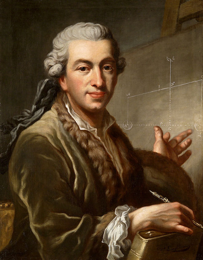 1775 Portrait of Pierre-Simon de Laplace by Johann Ernst Heinsius