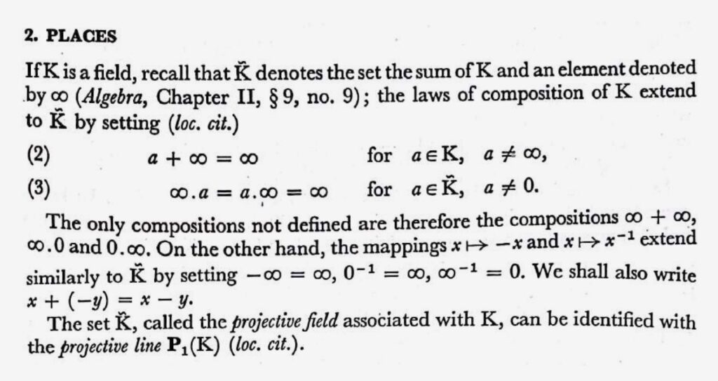 Excerpt from Bourbaki's Elements of Mathematics: Commutative Algebra