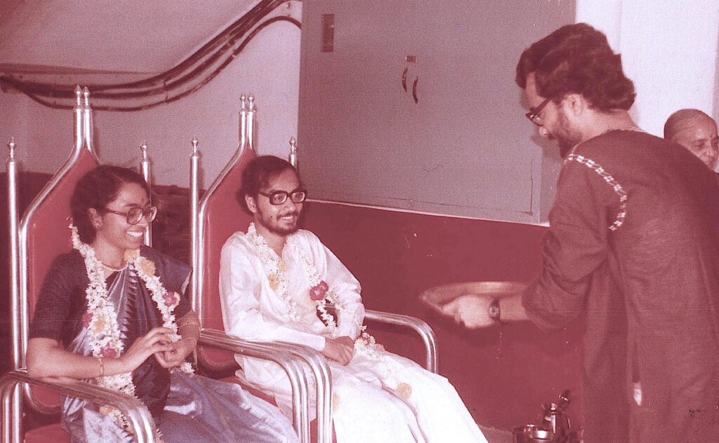Wedding in Baroda in 1983