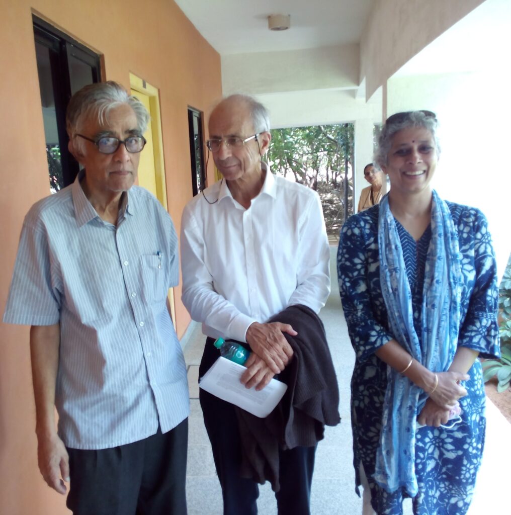 With Ojanguren (in the middle) and Sujatha.