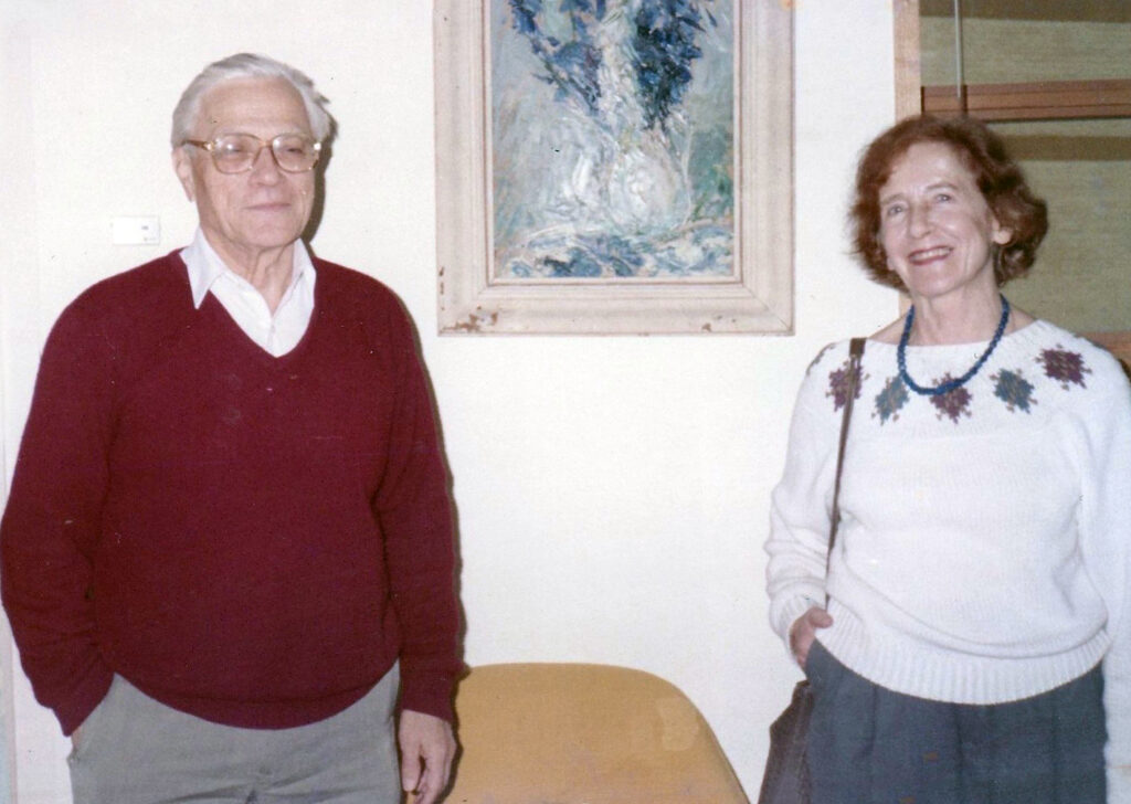 Armand and Gaby Borel at Princeton (November 1994)