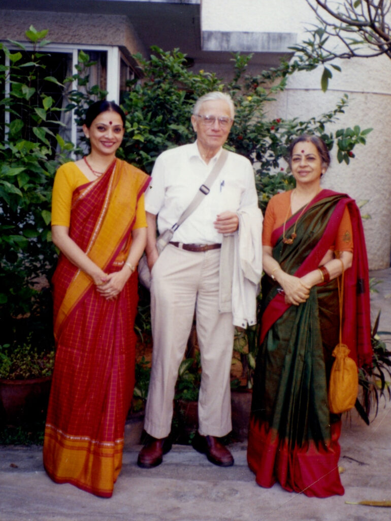 With Malavika Sarukkai and Saroja Kamakshi