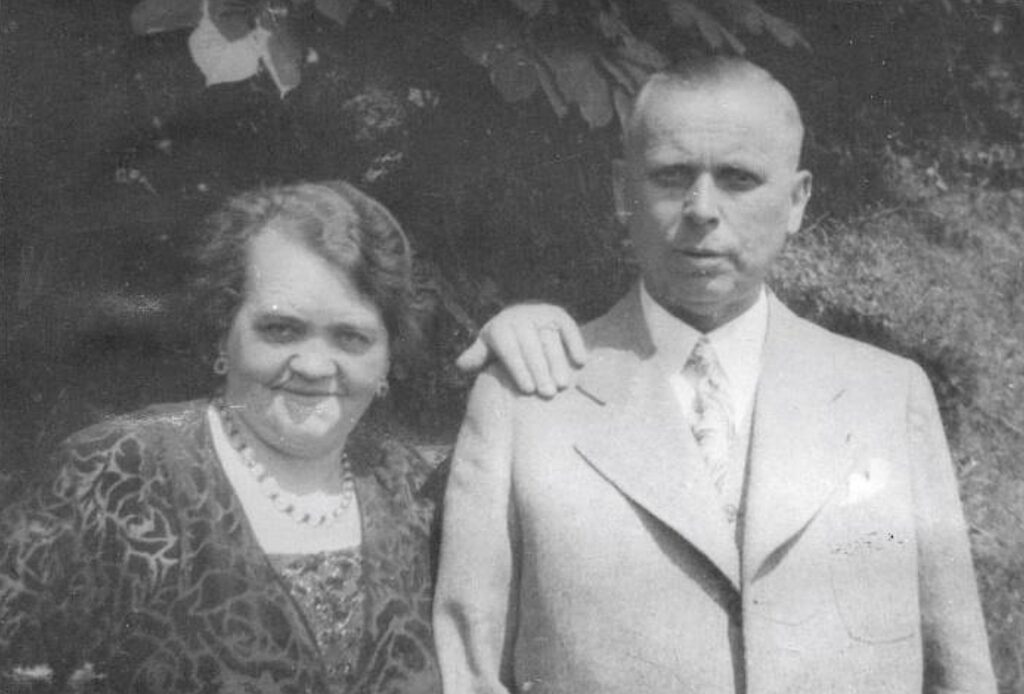 Tomasz Zielinski with his wife Katarzyna.