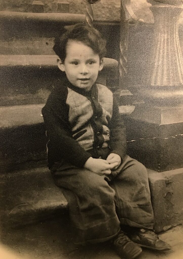 Barry Mazur at about age 3.